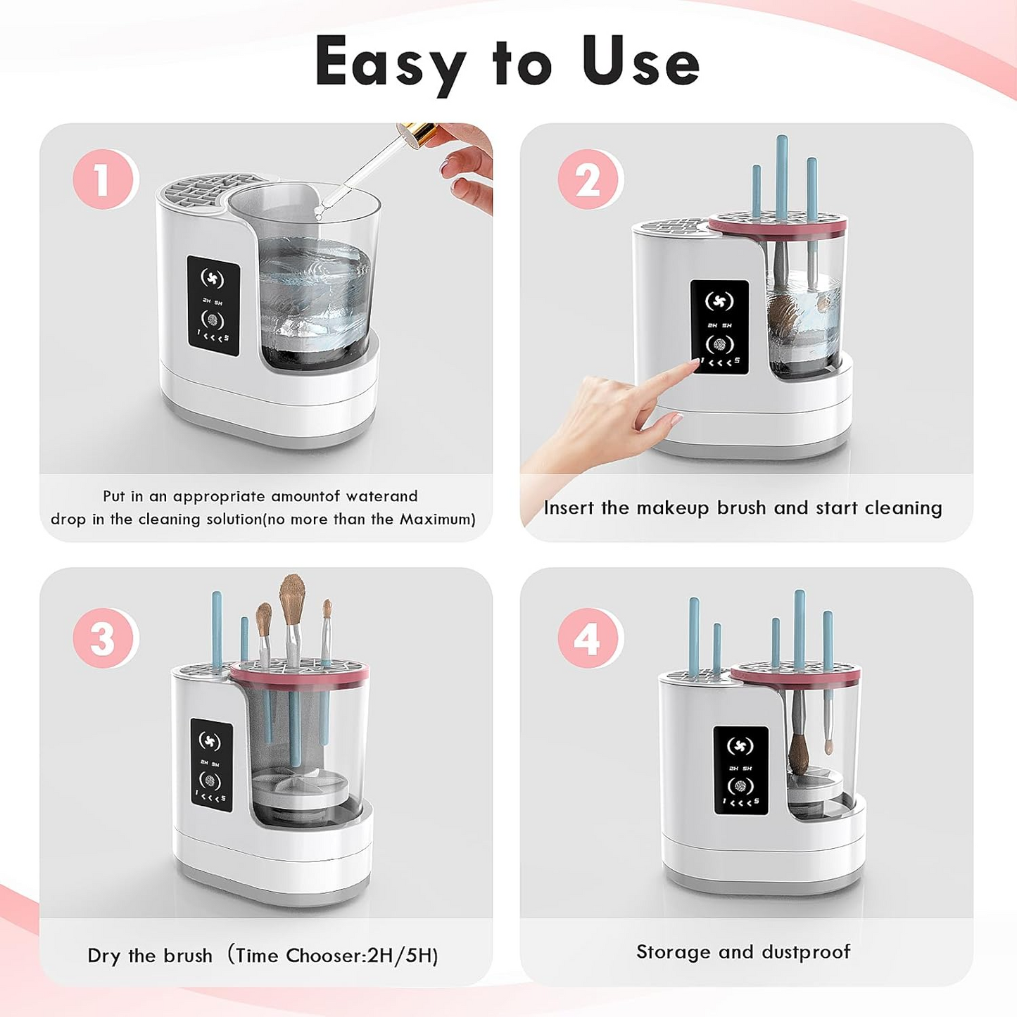 3-in-1 Makeup Brush Cleaner & Dryer™