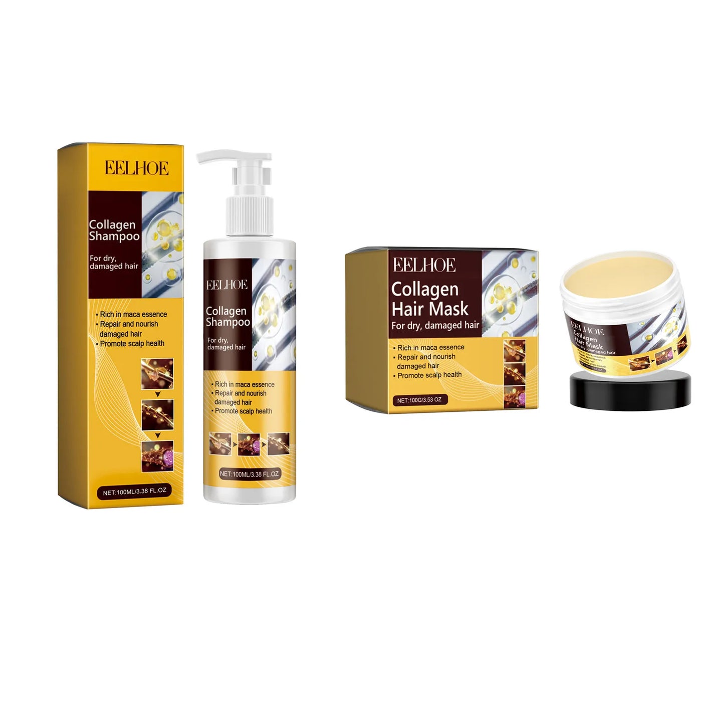 Aceite Capilar Reparador con Keratina y Colágeno