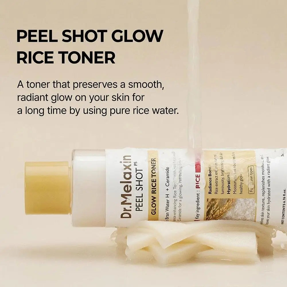RICE PEEL GLOW SERUM AMPOULE - Dr. Melaxin™