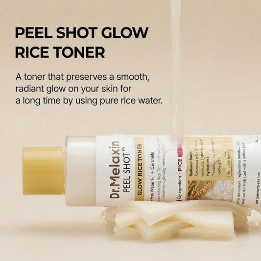 RICE PEEL GLOW SERUM AMPOULE - Dr. Melaxin™