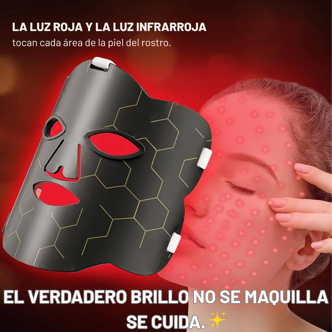 Máscara de Luz LED Facial